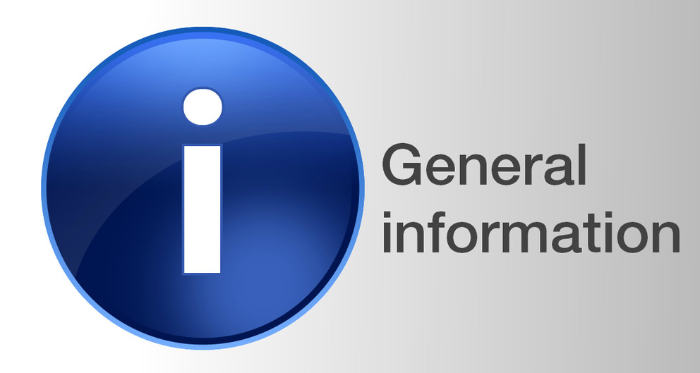 General information. Generation information. General information icon. General information logo.